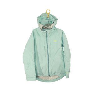 LL Bean Wildcat Waterproof Ski Jacket Pale Turquoise Size Medium